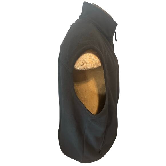 Duluth Trading Company Men’s Black XXL Full ZIP Fleece Vest - Picture 4 of 5